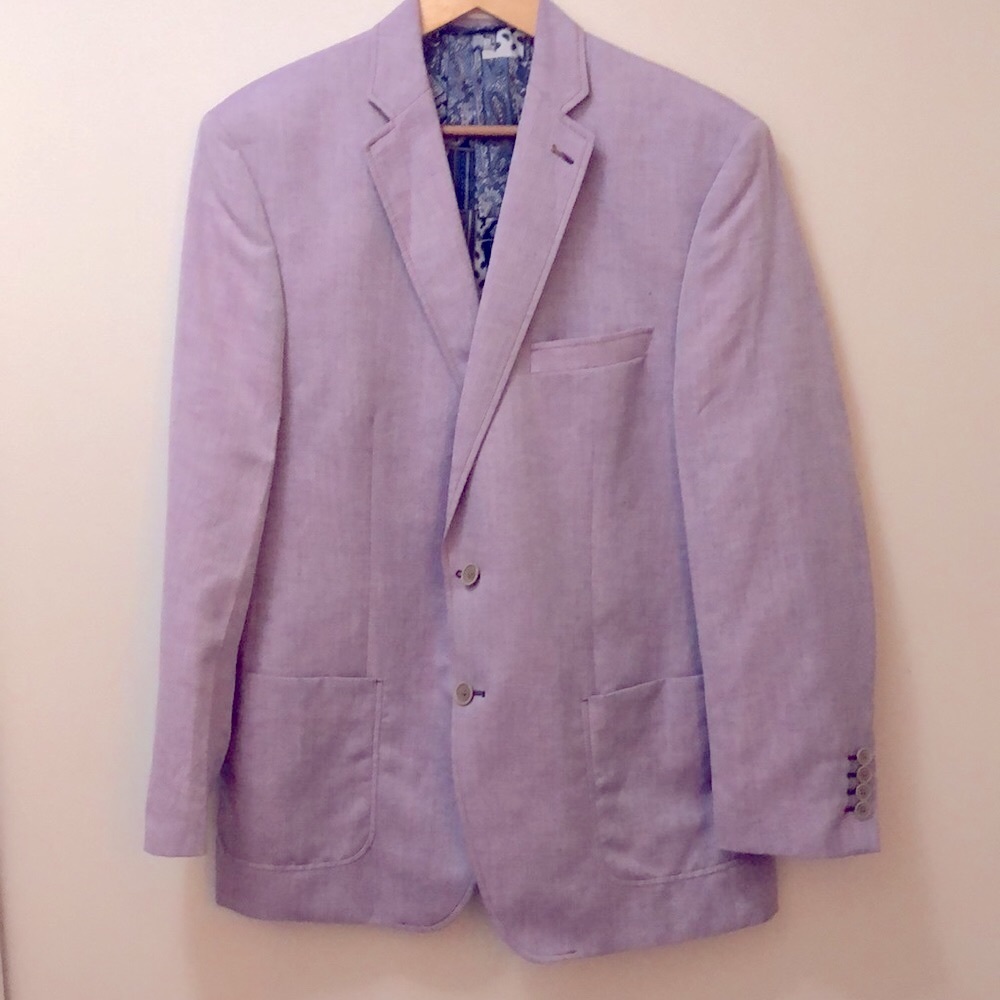 Vintage Van Heusen_Studio Men’s Pale purple jacket. Size 42R. Mint condition!